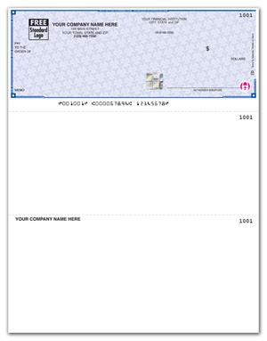 SDNL200 High Security Laser Top Check 22 Security Features  8 1/2 x 11