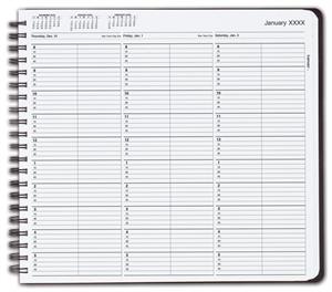 TIME31 TimeScan 2 Column Wirebound Book 15 Minute Interval 8am-6pm 12 x 11