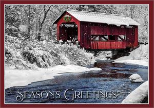 H08658 Country Wonderland Holiday Cards 7 7/8