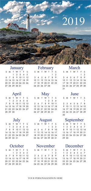 HHZ7412 - N7412 Safe Harbor Calendar Card 7 7/8