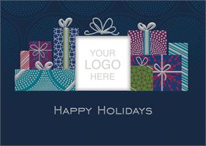 M1704 Satisfaction Guaranteed Holiday Logo Cards 7 7/8 x 5 5/8