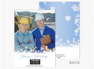 MT08957 Off the Script Flat Holiday Photo Cards  5 5/8 x 7 7/8