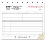 127 Carbonless Small Format Packing Lists 8 1/2 x 7