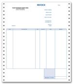 13353 Continuous Invoice 8 1/2 X 11