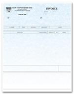 13714G Laser Time & Materials Invoice Parchment 8 1/2 x 11