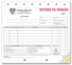 139 Return to Vendor Forms Sets 8 1/2 x 7