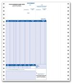 91489 Forms Continuous Statement 9 1/2 X 11