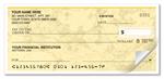 C722 Gold Marble Personal Checks 6 x 2 3/4