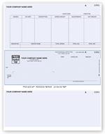 DLM216 Laser Middle Accounts Payable Check 8 1/2 x 11