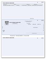 DLM217 Laser Middle Accounts Payable Check 8 1/2 x 11