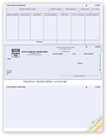 DLM221 Laser Middle Accounts Payable Check 8 1/2 x 11