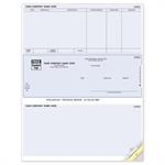 DLM267 Accounts Payable Laser Middle Checks Timberline Compatible 8 1/2 x 11