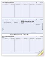 DLM278 Laser Middle Accounts Payable Check 8 1/2 x 11