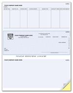 DLM279 Laser Middle Accounts Payable Check Compatible with Peachtree for MAC 8 1/2 x 11