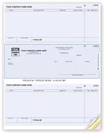 DLM281 Laser Middle Accounts Payable Check 8 1/2 x 11