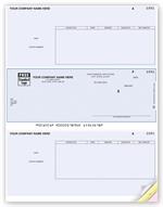DLM286 Laser Middle Accounts Payable Check 8 1/2 x 11