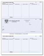 DLM287 Laser Middle Accounts Payable Check Compatible with ACCPAC 8 1/2 x 11