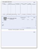 DLM305 Laser Payroll Checks Compatible with Solomon 8 1/2 x 11