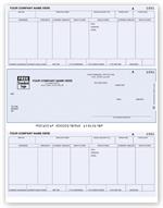 DLM333 Laser Middle Payroll Check 8 1/2 x 11