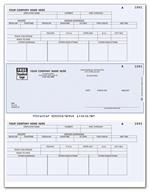 DLM346 Laser Middle Payroll Check 8 1/2 x 11