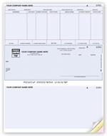 DLM360 Laser Middle Payroll Check 8 1/2 x 11