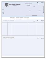 DLT202 Laser Top Accounts Payable Check 8 1/2 x 11