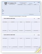 DLT238 Laser Top Accounts Payable Check 8 1/2 x 11