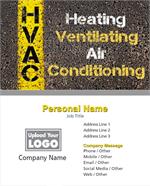 Full Color HVAC Business Cards