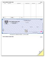 SDLM267 - SSLM267 High Security Laser Middle Check 22 Security Features 8 1/2 x 11