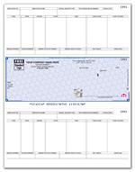 SDLM341 - SSLM341 High Security Laser Middle Check 22 Security Features 8 1/2 x 11