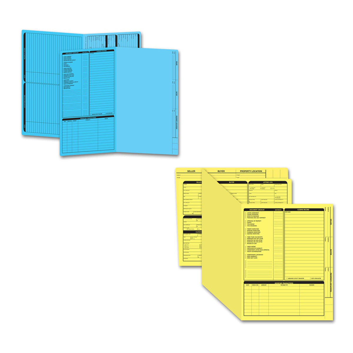 Real Estate Folders