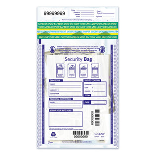 Tamper Evident Bank Deposit Bags