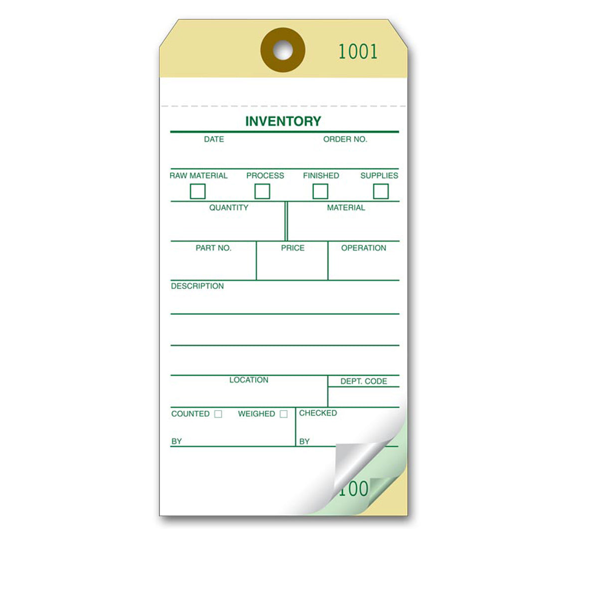 Inventory Tags