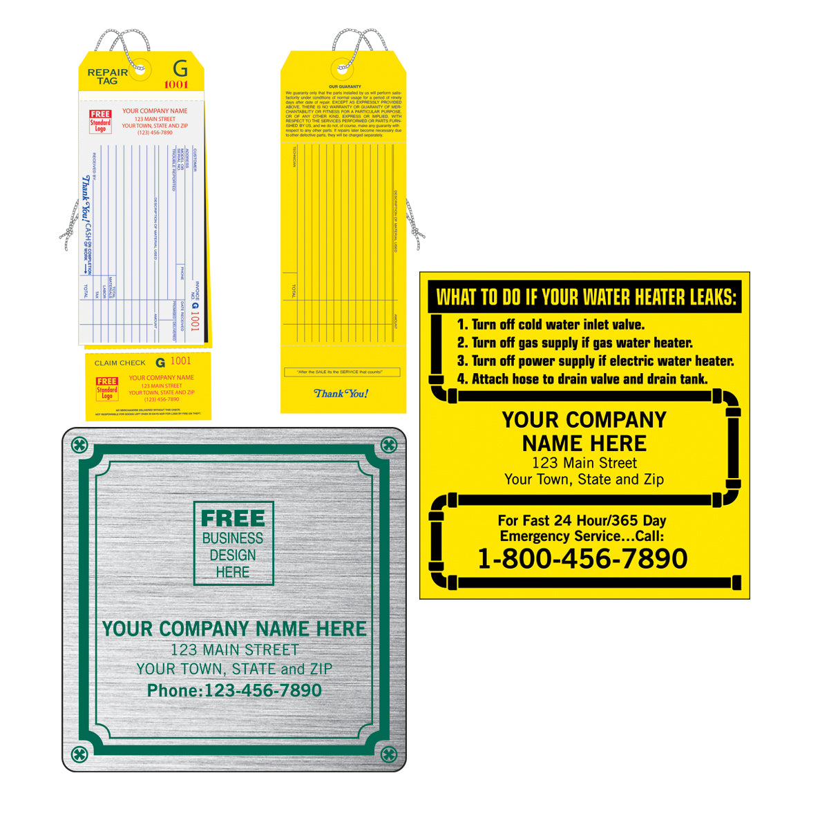 398, Weather Resistant Plant Tag, Tyvek, White