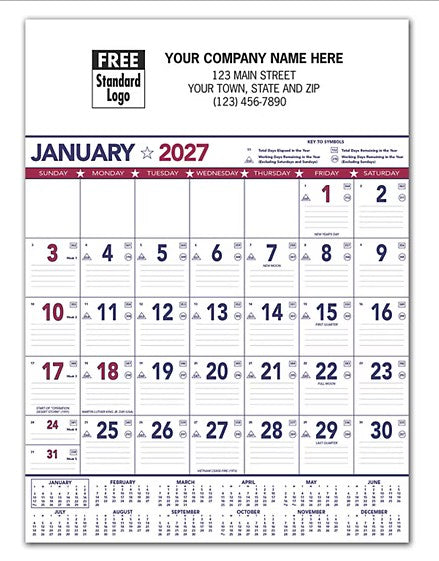 Contractor Calendars