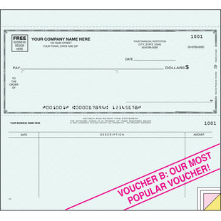 Voucher Checks