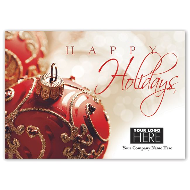 MT16008 Holiday Bliss Logo Cards 7 7/8 x 5 5/8"