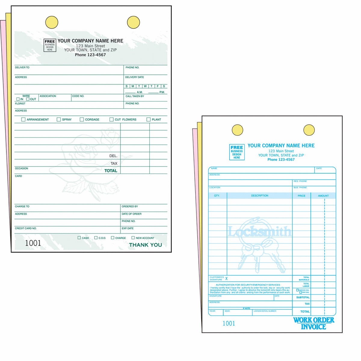 Register Forms