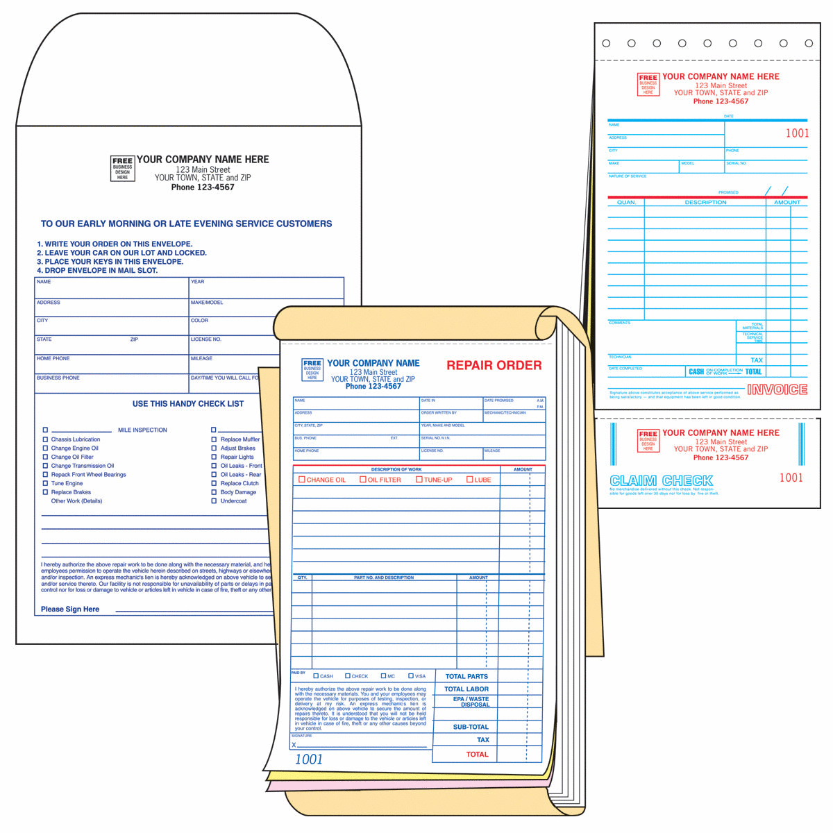 Service/Repair Orders