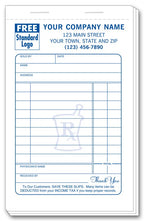 1 Large Pharmacy Sales Slips 3 3/8 x 5 1/2"