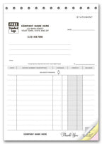 100 Classic Lined Statements 6 3/8 x 8 1/2"