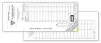 100017 Classic Loose Sets Deposit Tickets 8 7/8 x 3 3/8"