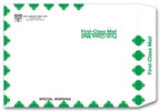 1013FW White First Class Envelope 10 x 13"