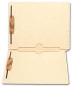101TW End Tab Folders Manila 11pt 2 Full Pocket 2 Fastener 9 1/2 x 12 1/4"