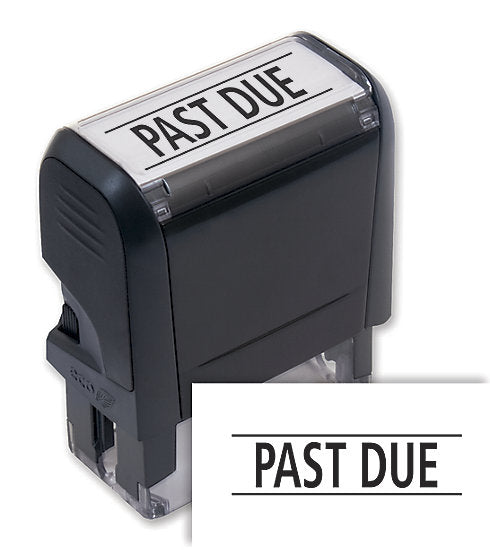 103001 Past Due Stamp Self-Inking...