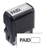 103007 Paid With Open Box Stamp Self-Inking 1 11/16 x 9/16"
