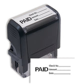 103010 Paid With Lines Stamp Self-Inking 1 11/16 x 9/16