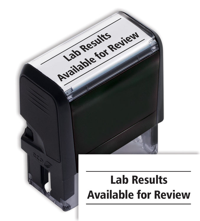 103056 Self-Inking Lab Results Available...