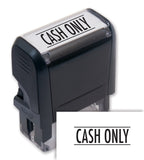 103068 Self-Inking Cash Only Stamp 1 11/16 x 9/16"