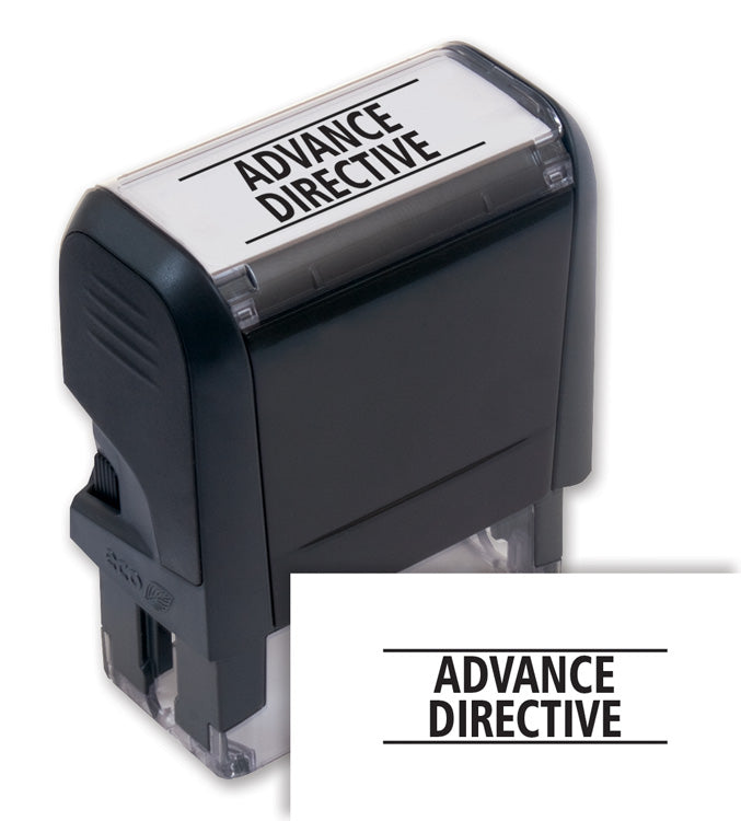 103069 Self-Inking Advance Directive Stamp...